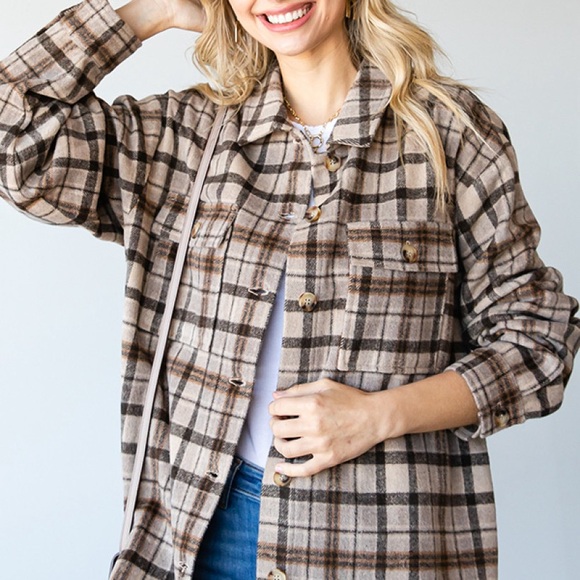 FIRST LOVE RELAXED FIT SHACKET size XS - Picture 3 of 8